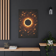 Golden Eclipse Celestial Wall Art & Canvas Print