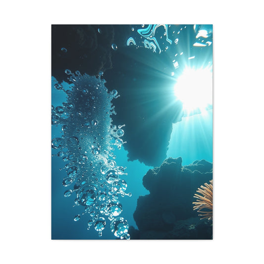 Supreme Underwater Art Beautiful Collection Wall Art & Canvas Print