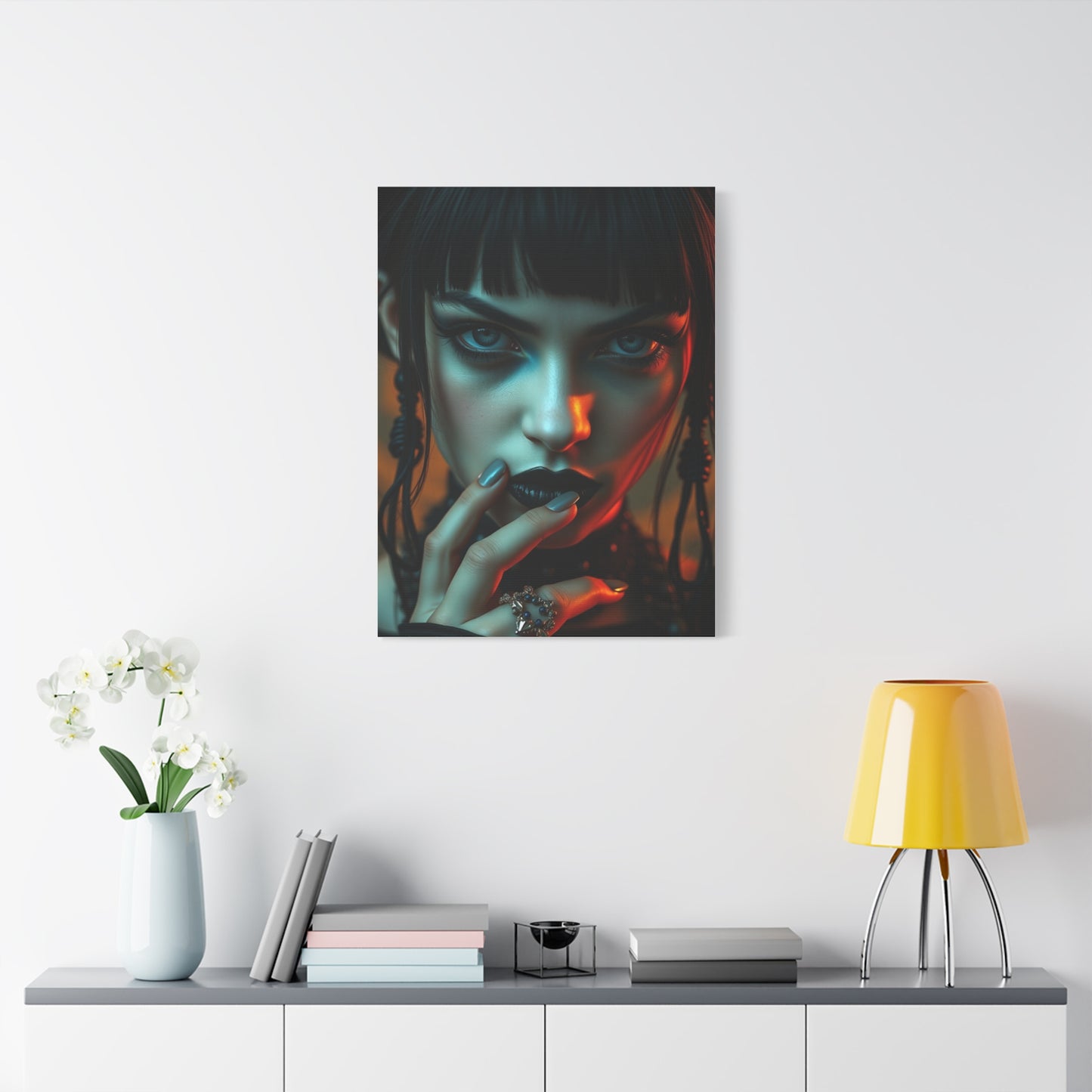 Ebon Enigma Wall Art wall art & canvas print