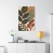 Cut Paper Botanical Modernist Wall Art & Canvas Print