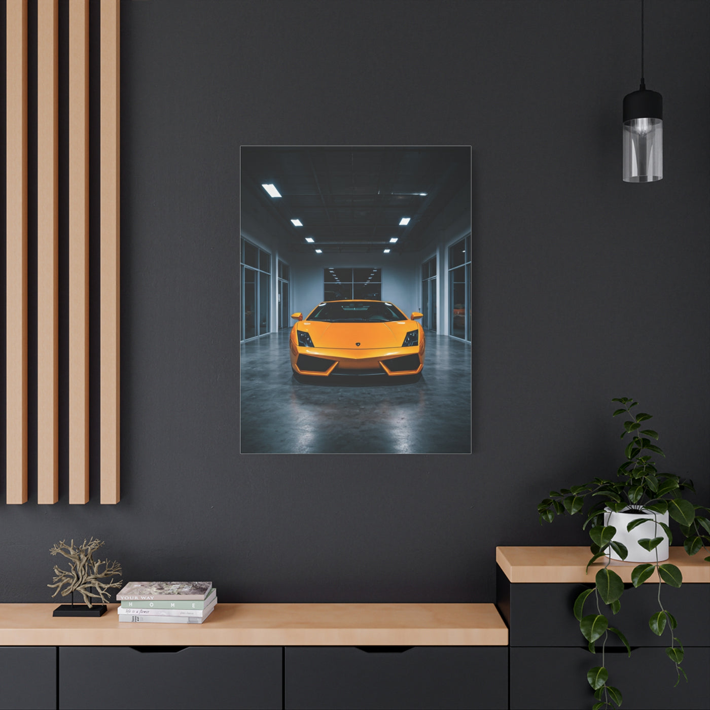 Lamborghini Gallardo Dream Garage Atmosphere Wall Art & Canvas Prints