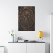 Bourbon Barrel Crest Wall Art & Canvas Print