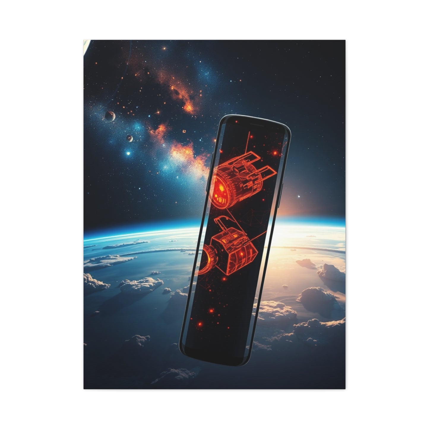 Cosmic Splendor Tapestry Wall Art & Canvas Print