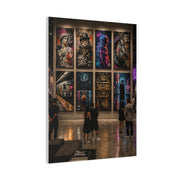 Modern Street Art Gallery Exhibition Street Wall Art & Canvas Print
