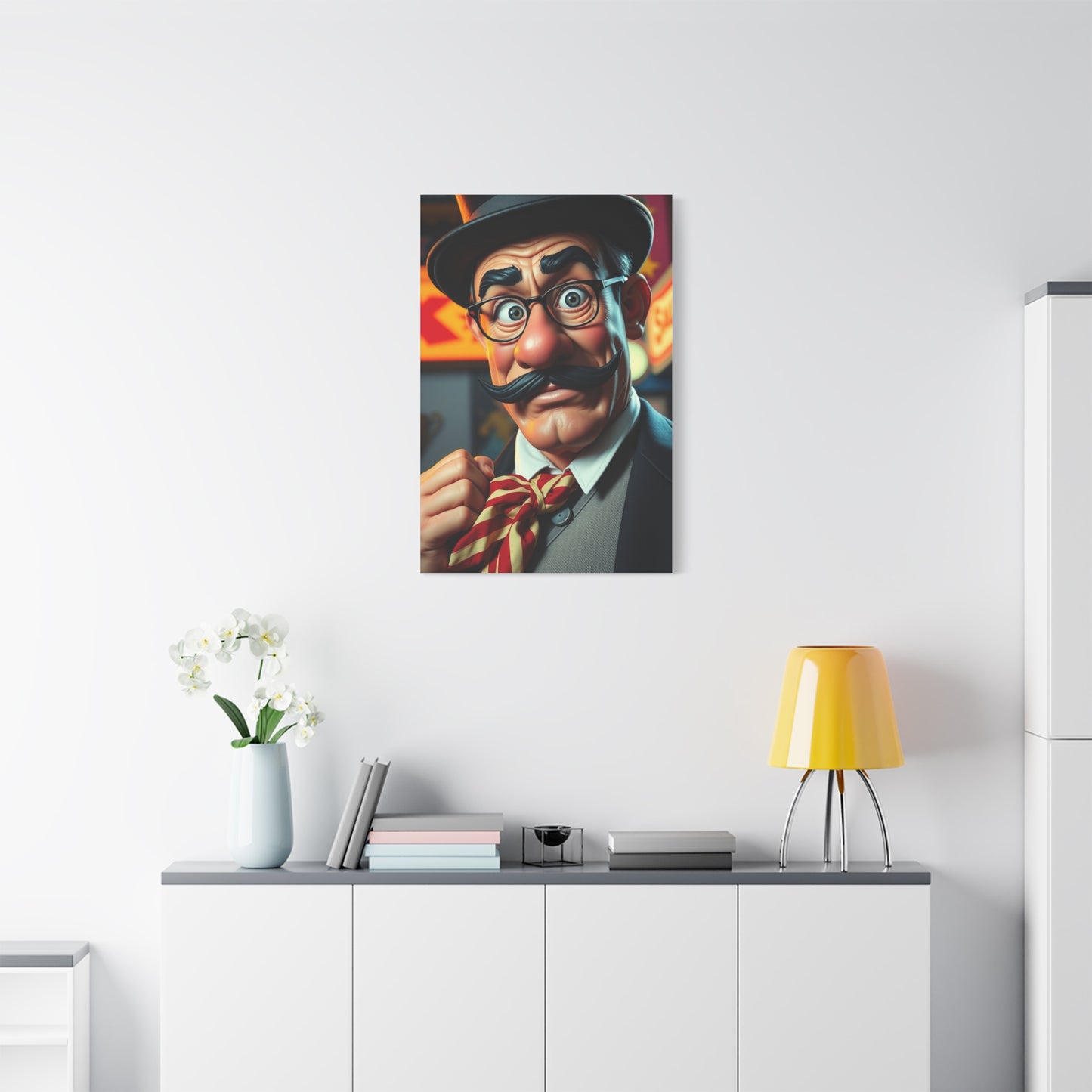 Elite Rich Uncle Pennybags Art Vision Wall Art & Canvas Print
