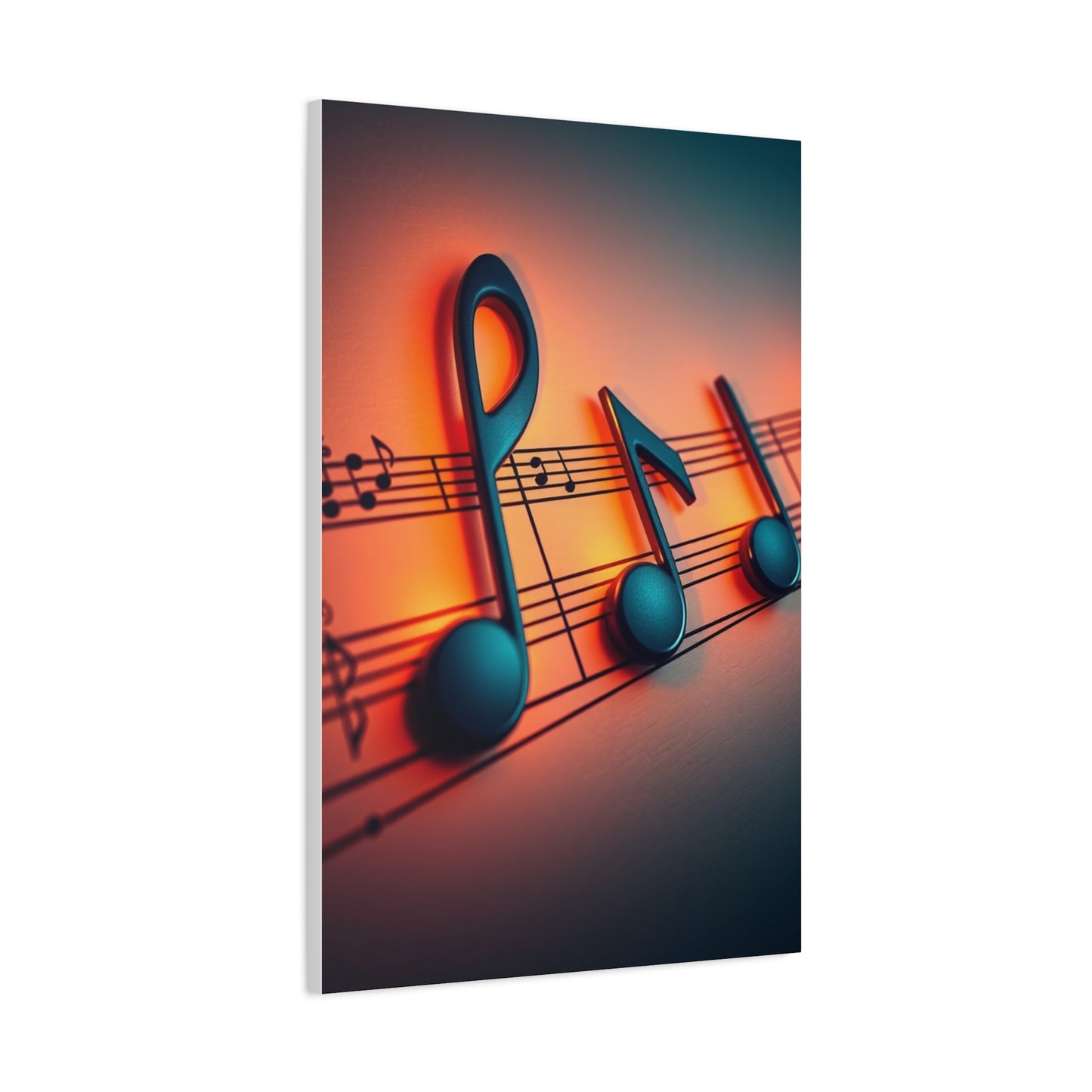 Musical Notes Art Supreme Canvas Wall Art & Canvas Print