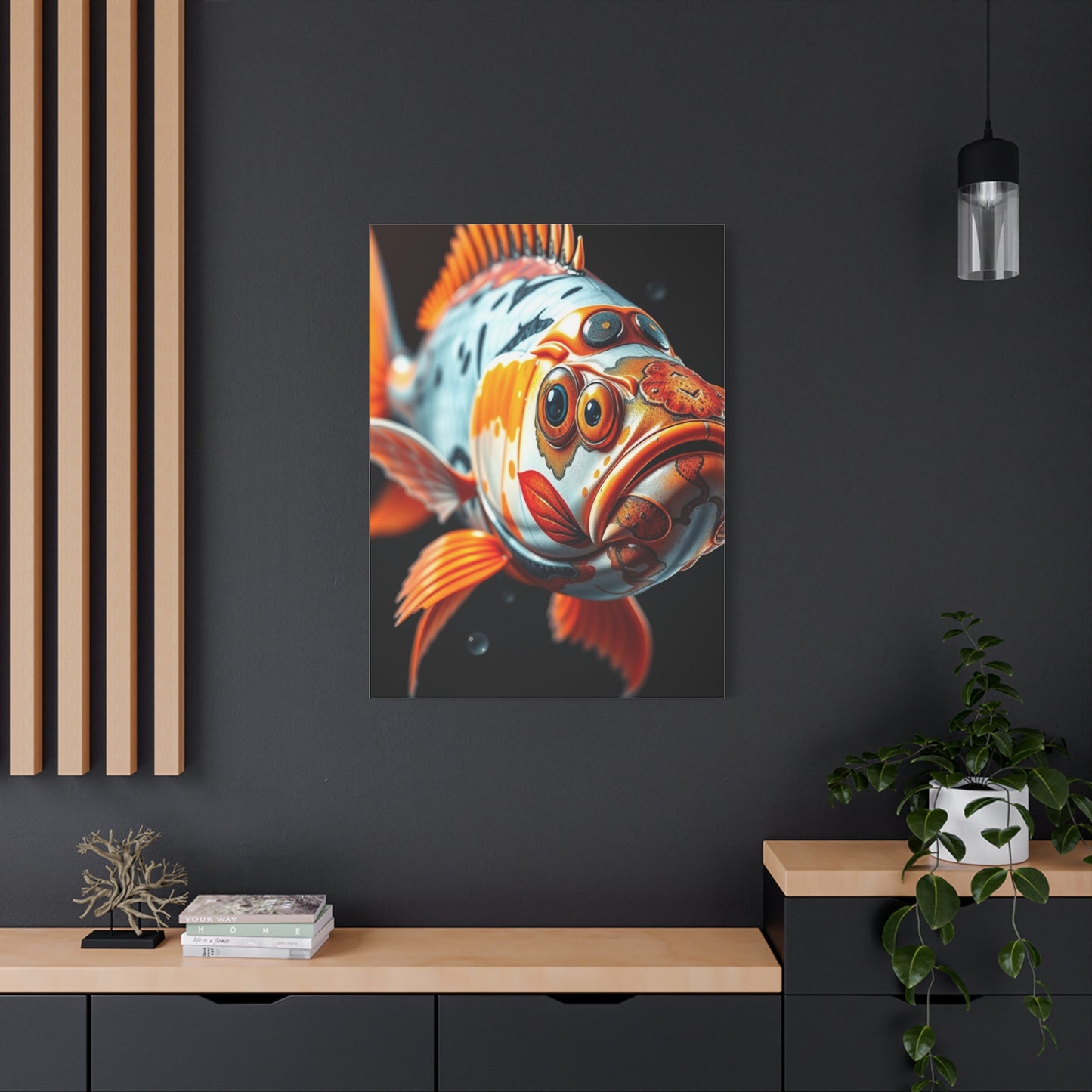 Supreme Fish Wall Art Beautiful Collection Wall Art & Canvas Print