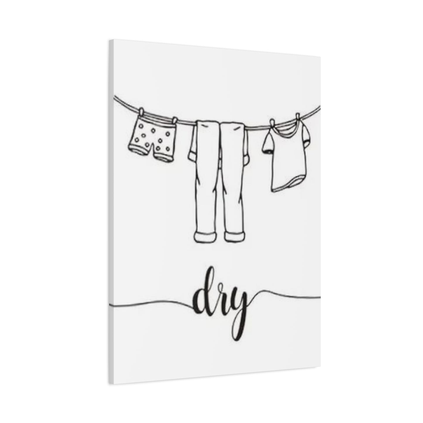 Dry Poster Laundry Wall Art & Canvas Prints