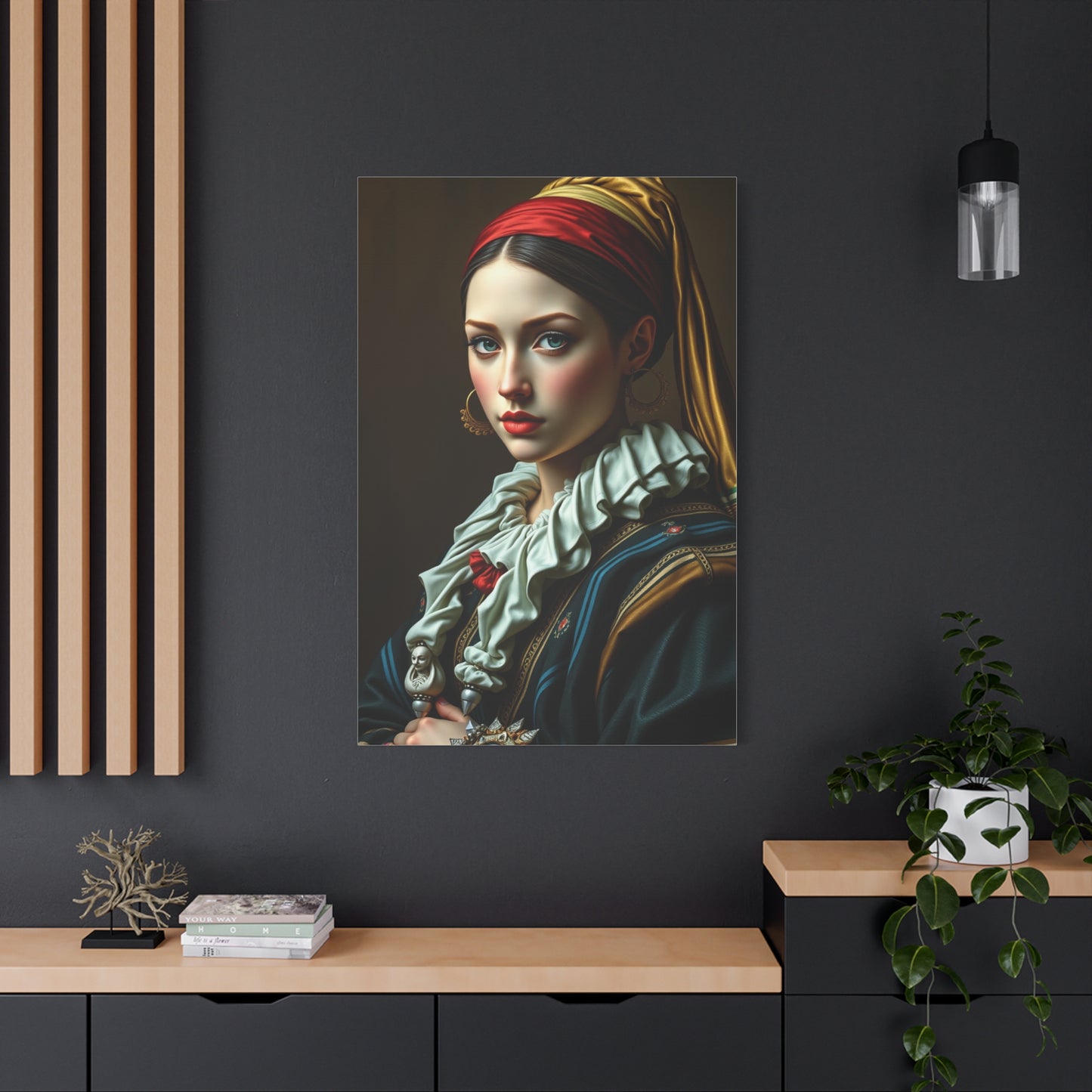 Graceful Outline Artwork Wall Art & Canvas Print