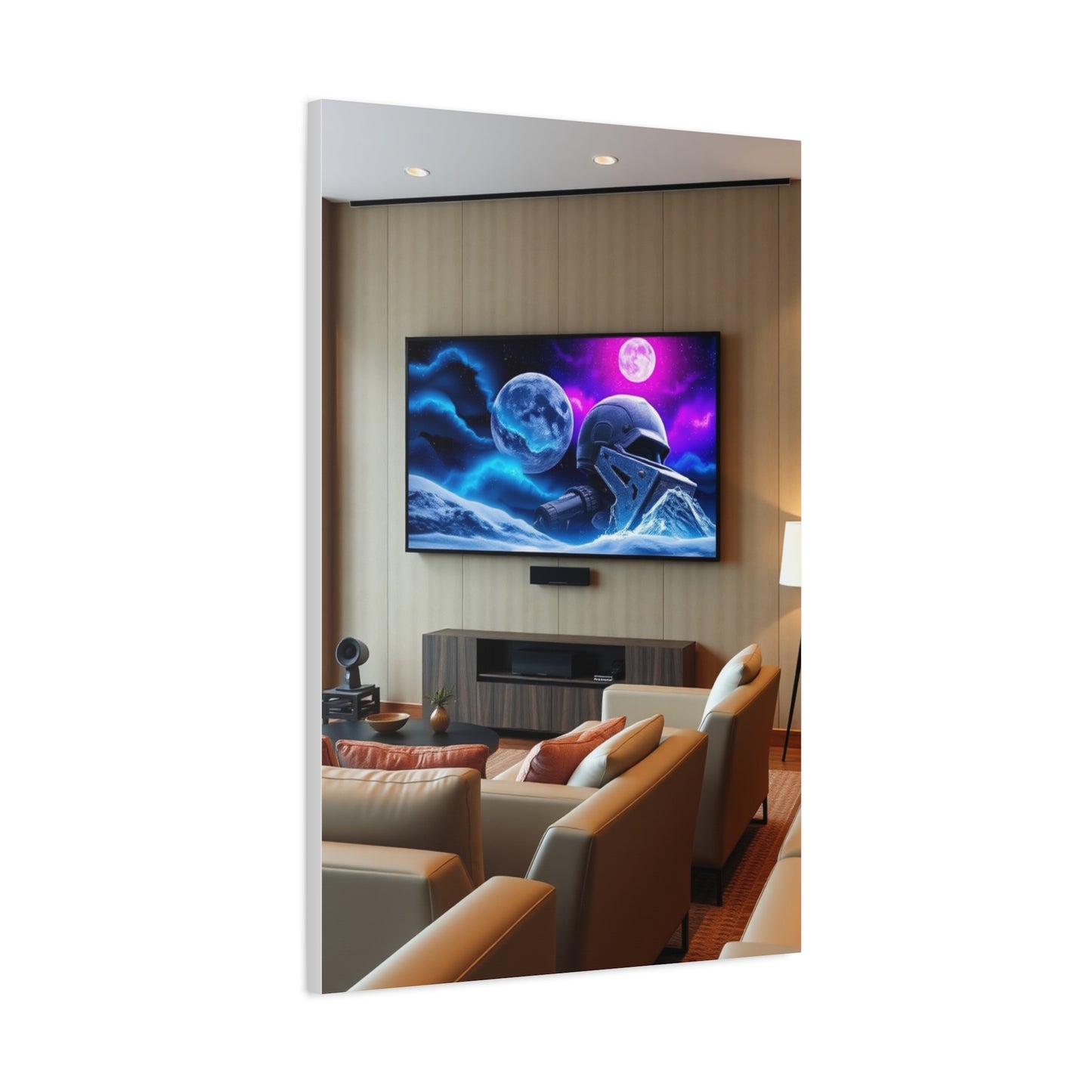 Vision Home Theater Art Art Wall Art & Canvas Print