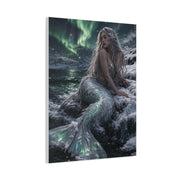 Arctic Aurora Mermaid Fantasy Wall Art & Canvas Print