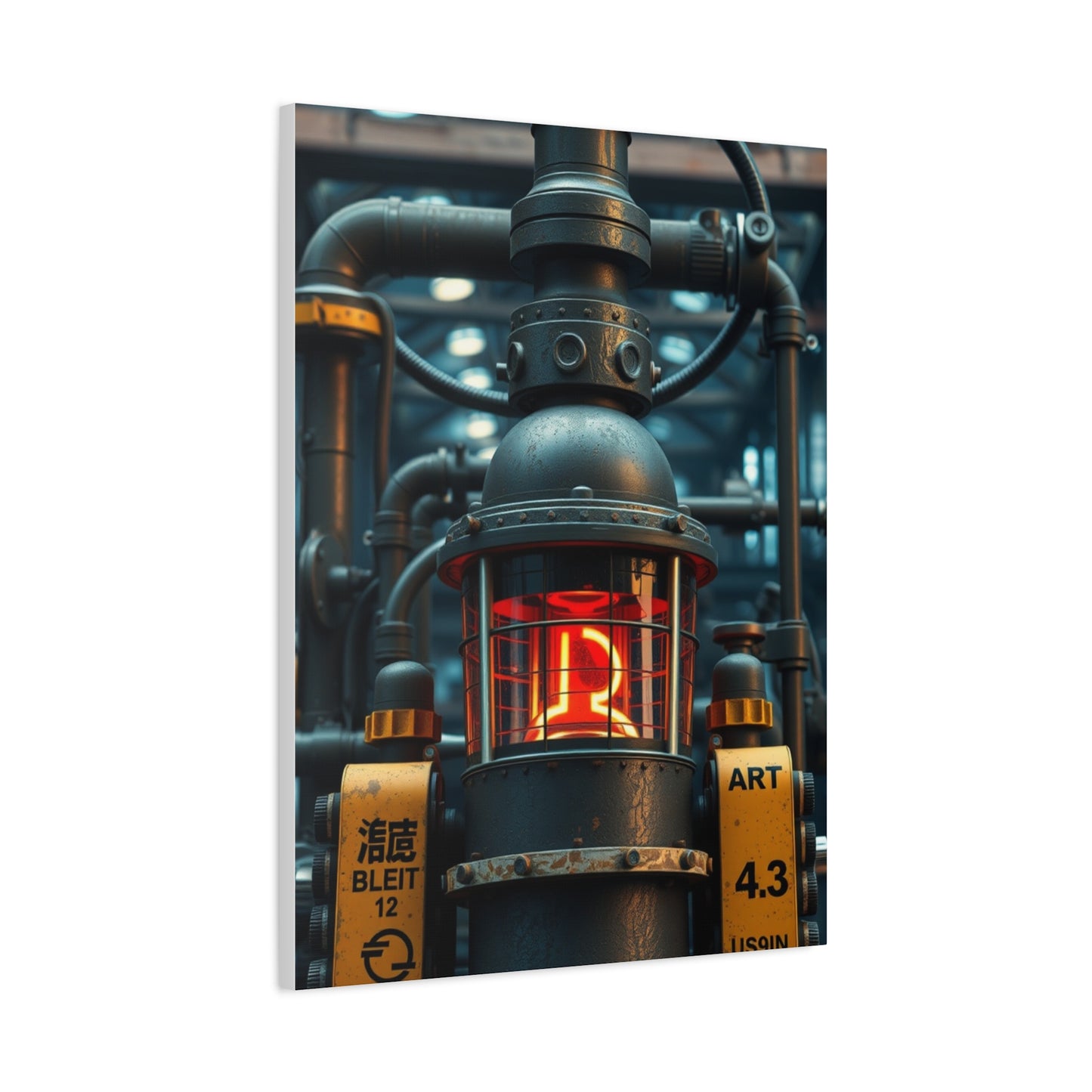 Masterpiece Industrial Art Vision Wall Art & Canvas Print