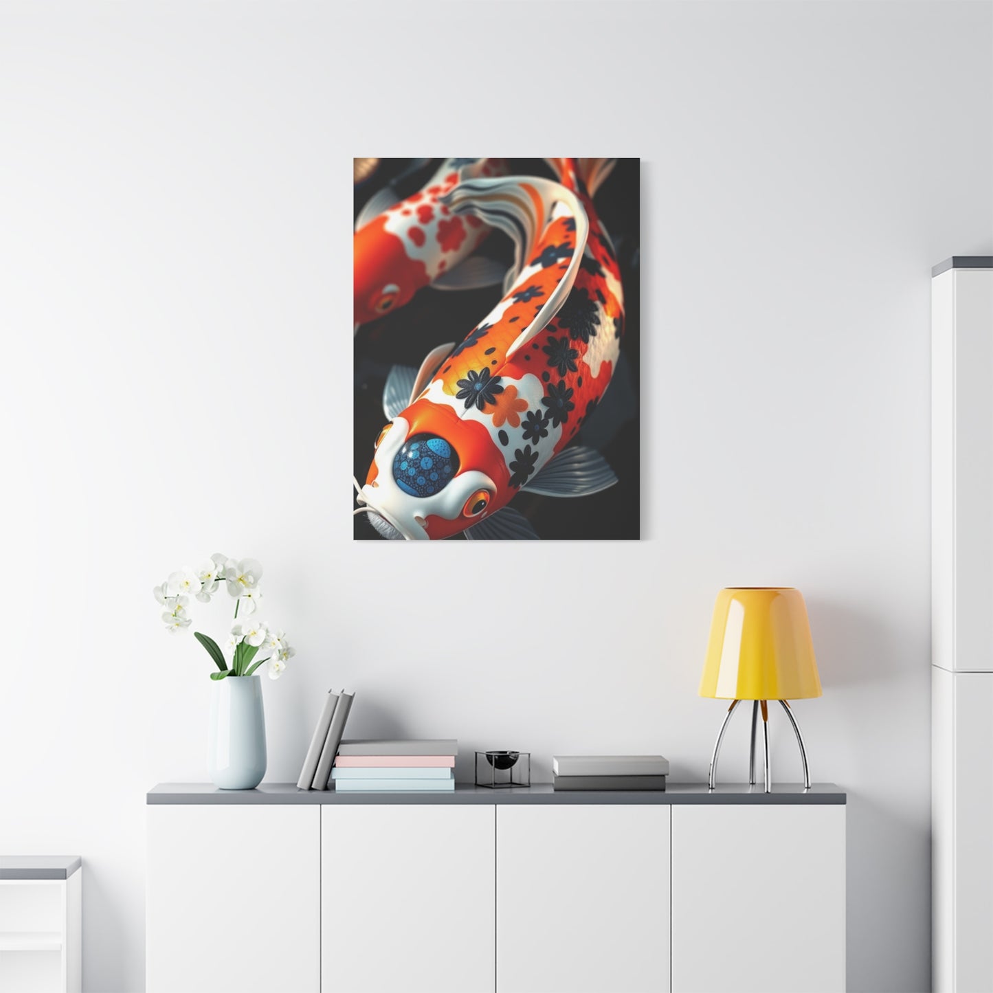 Supreme Koi Fish Art Beautiful Collection Wall Art & Canvas Print