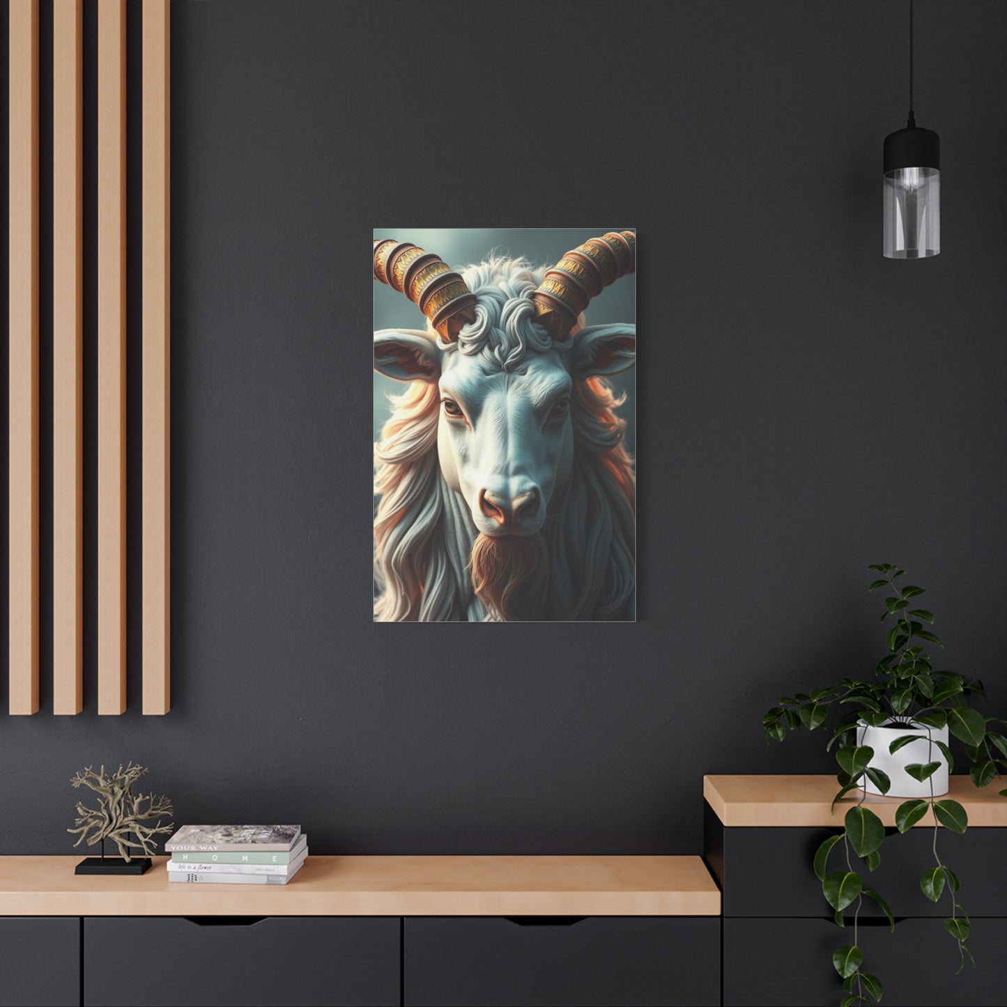 Celestial Capricorn Canvas