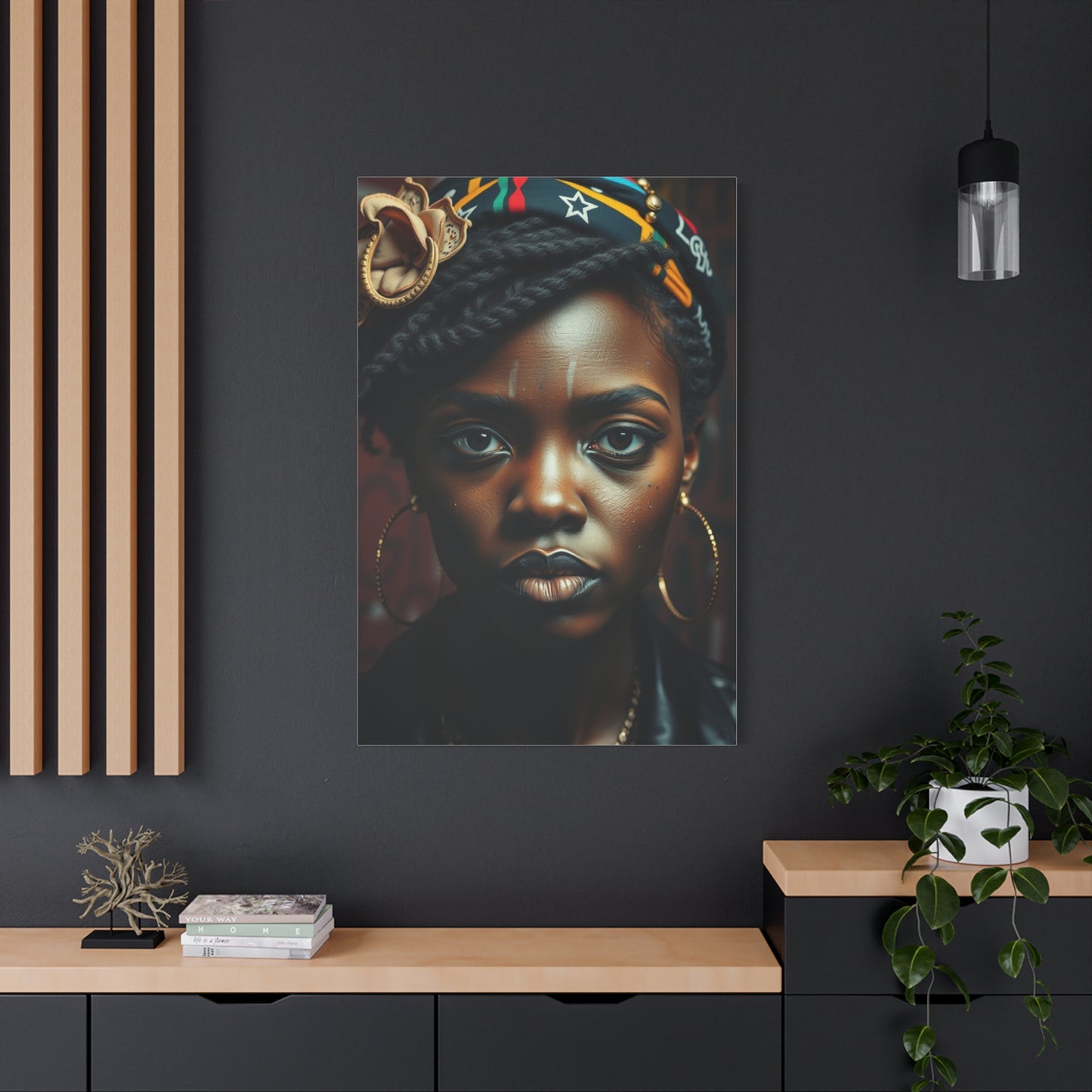 Lady Basquiat Art Premium Canvas 17 Wall Art & Canvas Print