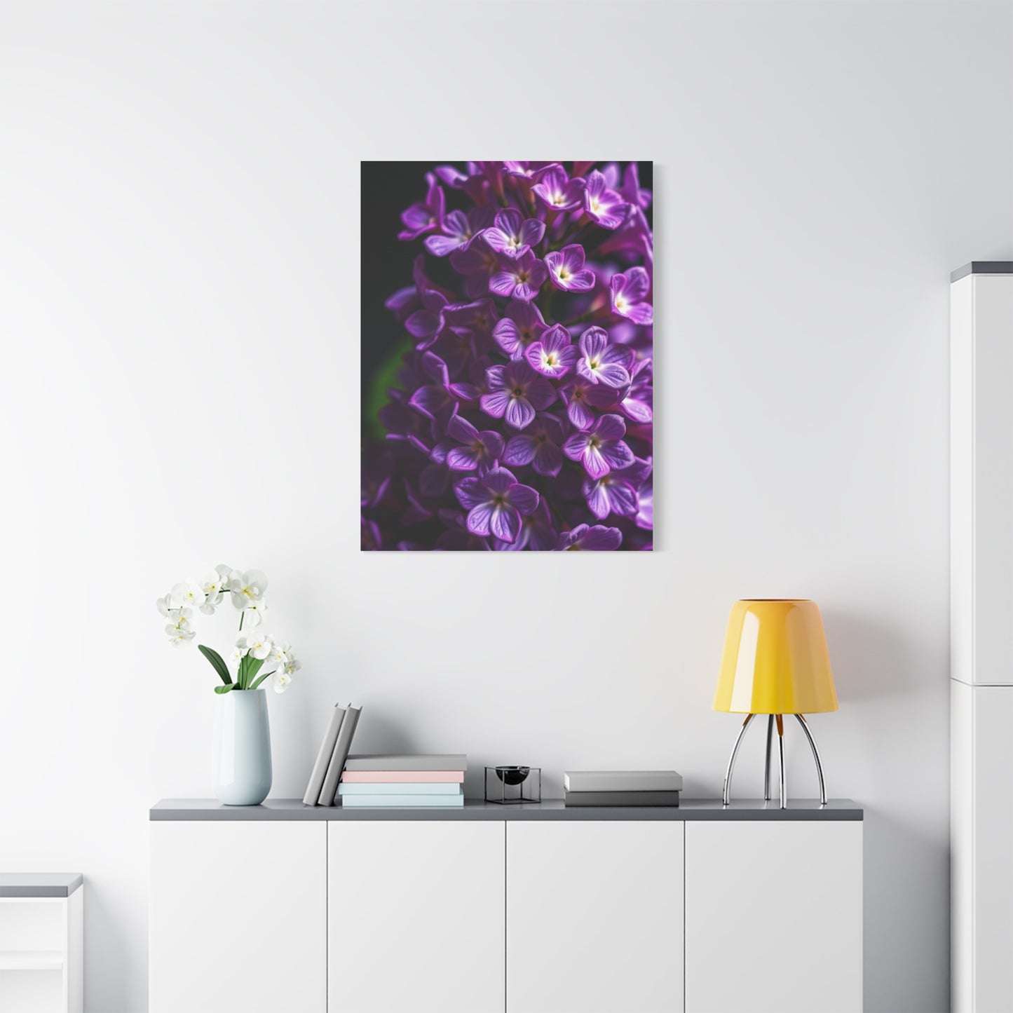 Masterpiece Lilac Flower Art Vision Wall Art & Canvas Print