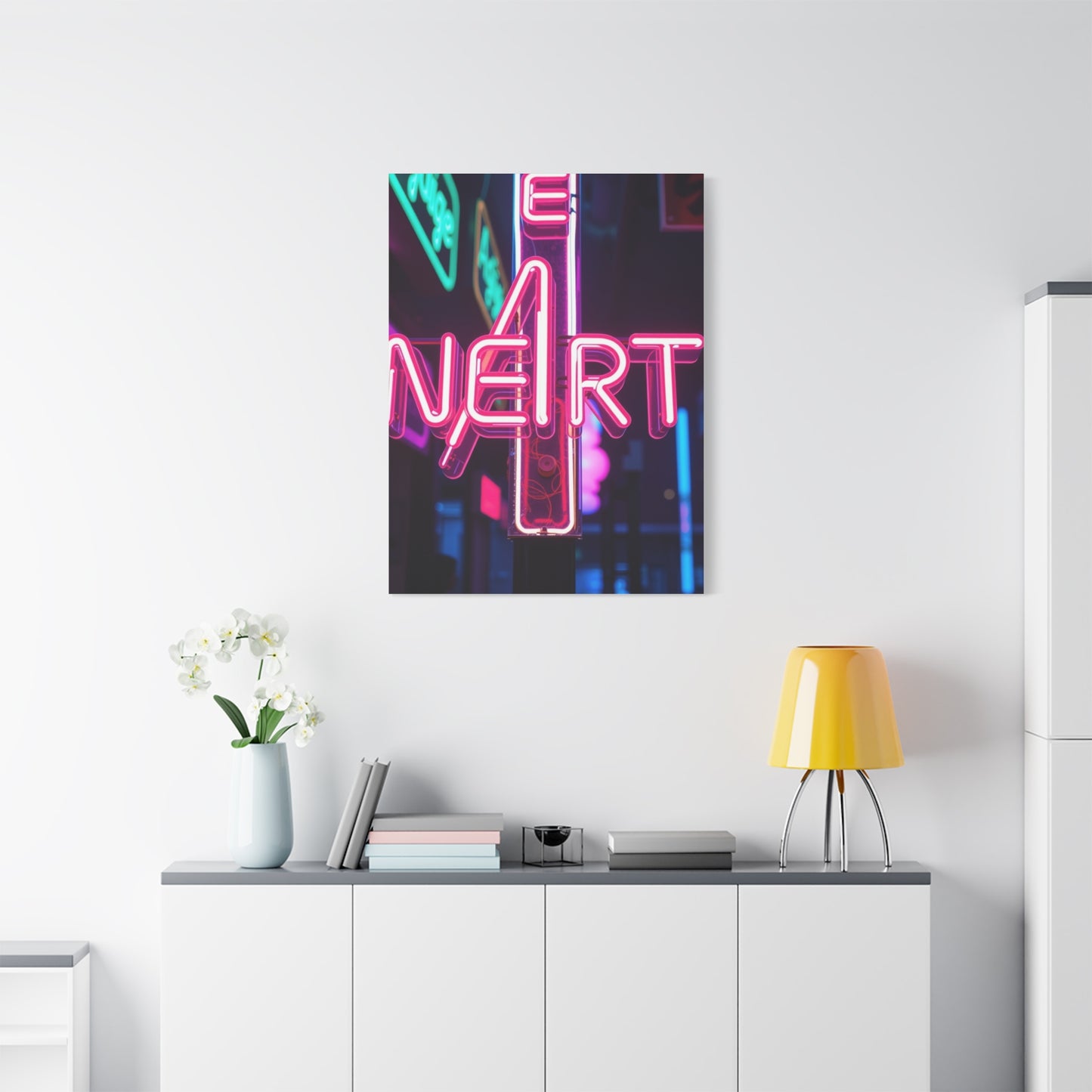 Chroma Brilliance Garniture Wall Art & Canvas Print