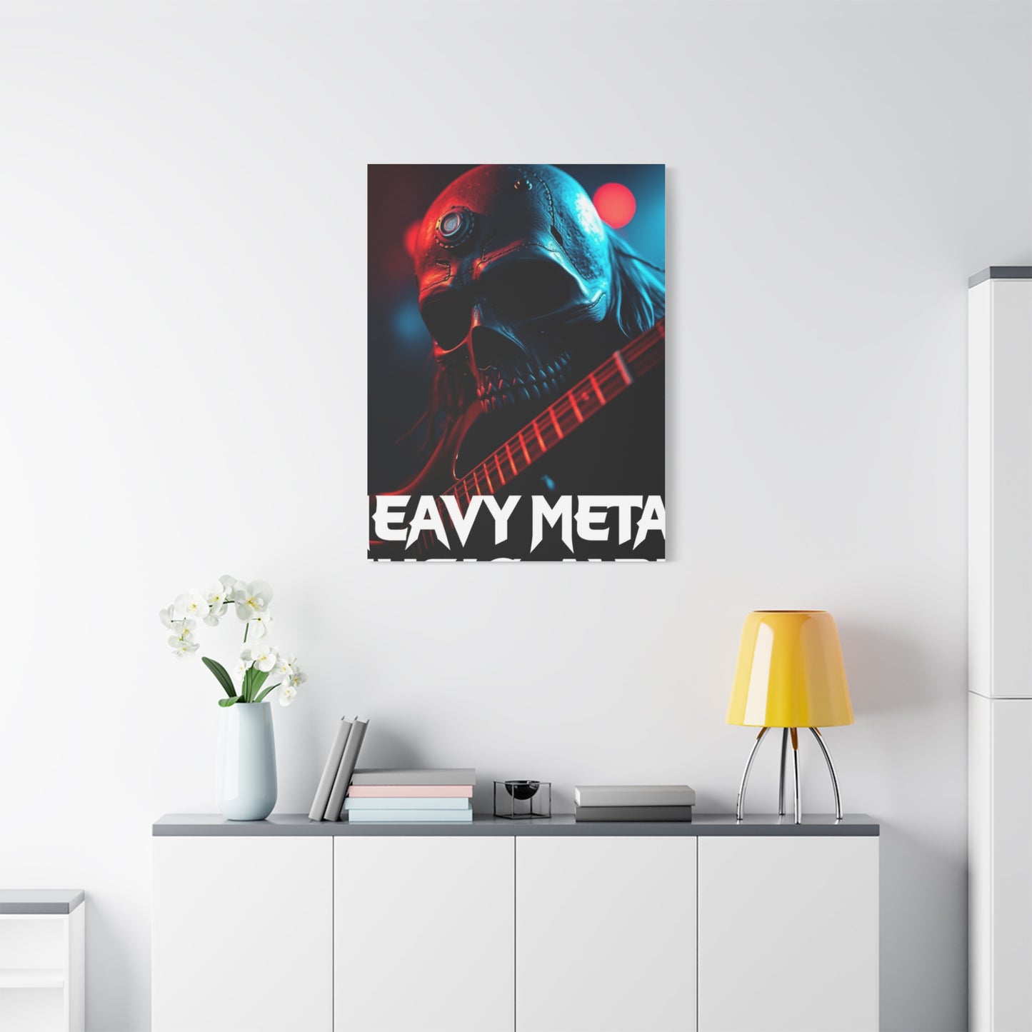 Vision Heavy Metal Music Art Art Wall Art & Canvas Print