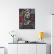 Graffiti Apollo Bust Rebellion Street Wall Art & Canvas Print