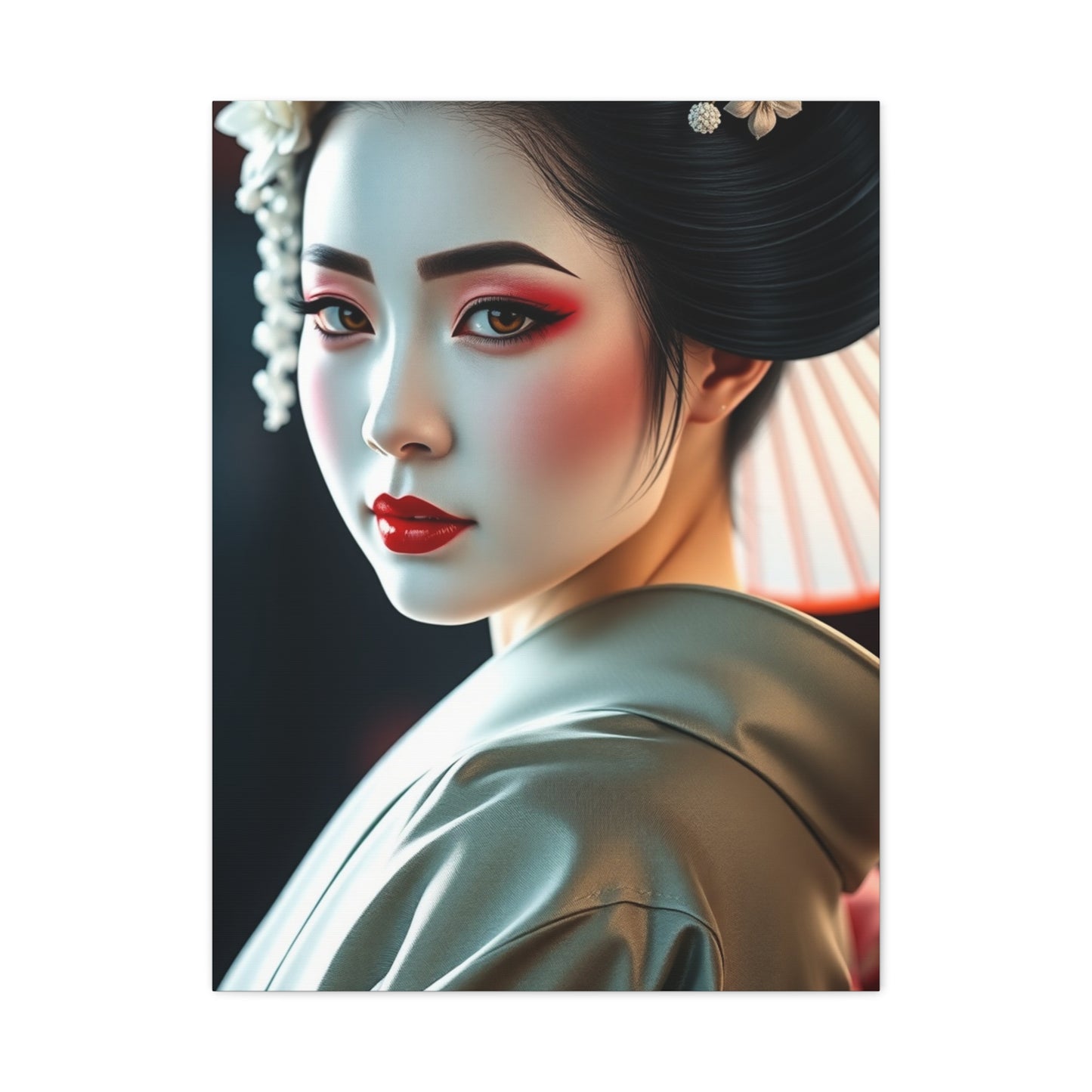 Geisha Art Canvas Art 8 Wall Art & Canvas Print