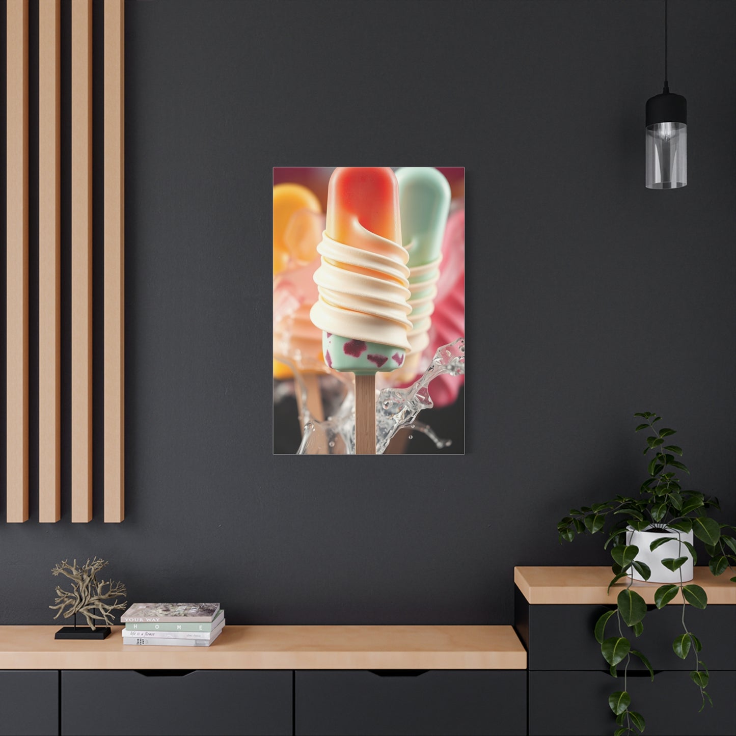 Masterpiece Ice Cream & Popsicle Art Vision Wall Art & Canvas Print