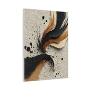 Abstract Ink Flow Composition Wall Art & Canvas Print