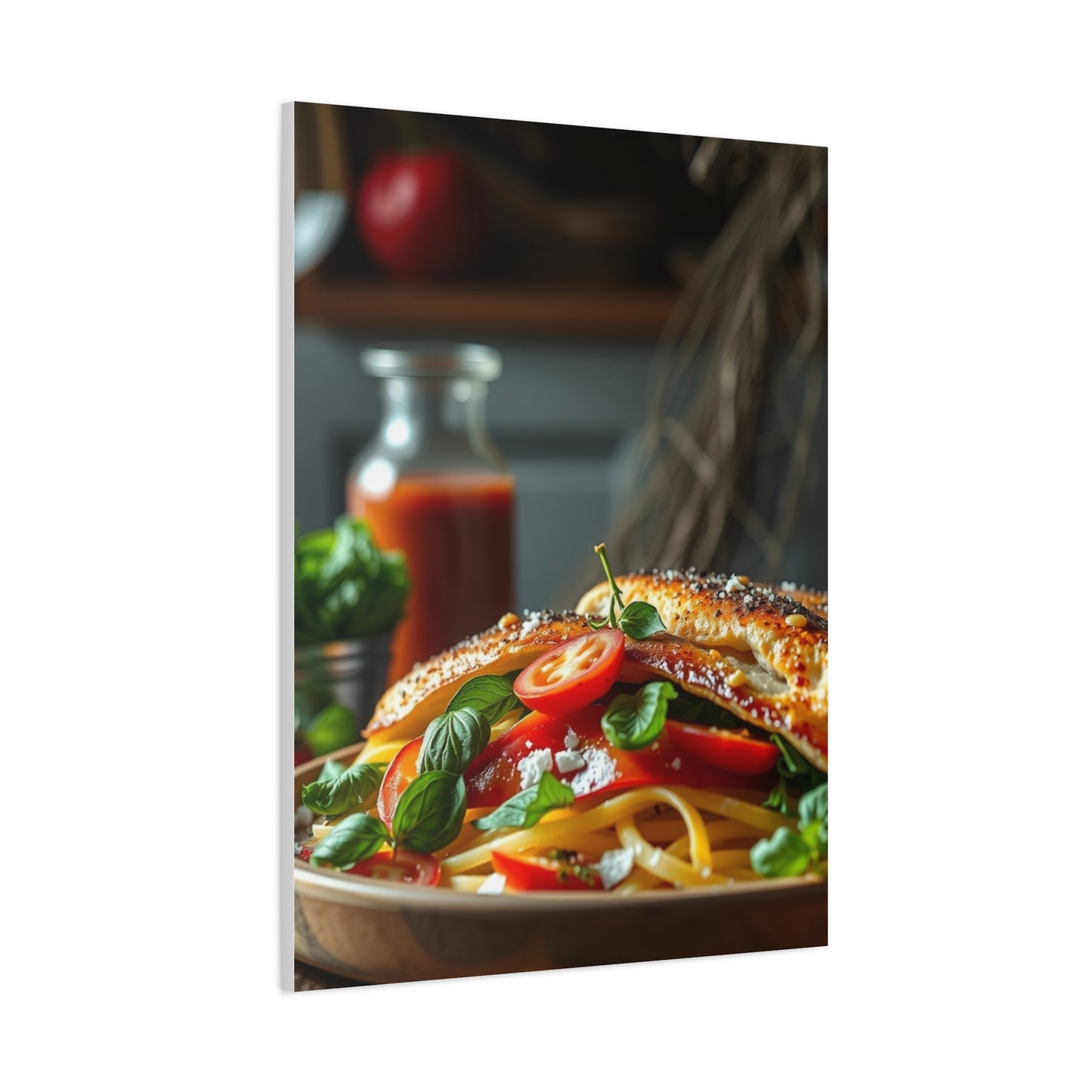 Vision Italian Food Art Art Wall Art & Canvas Print