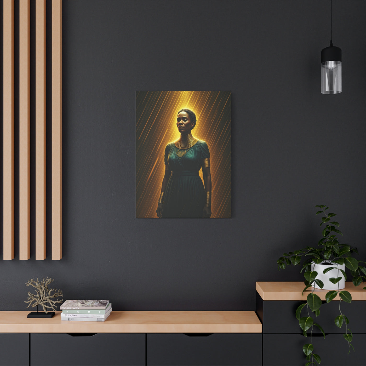 Golden Sovereign Presence Wall Art & Canvas Prints