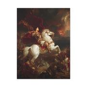 Alexander the Great Triumphant Battlefield Victory Wall Art & Canvas Print