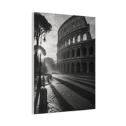 Colosseum Morning Light Monochrome Wall Art & Canvas Print