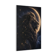 Celestial Lion Moon Constellation Wall Art & Canvas Print