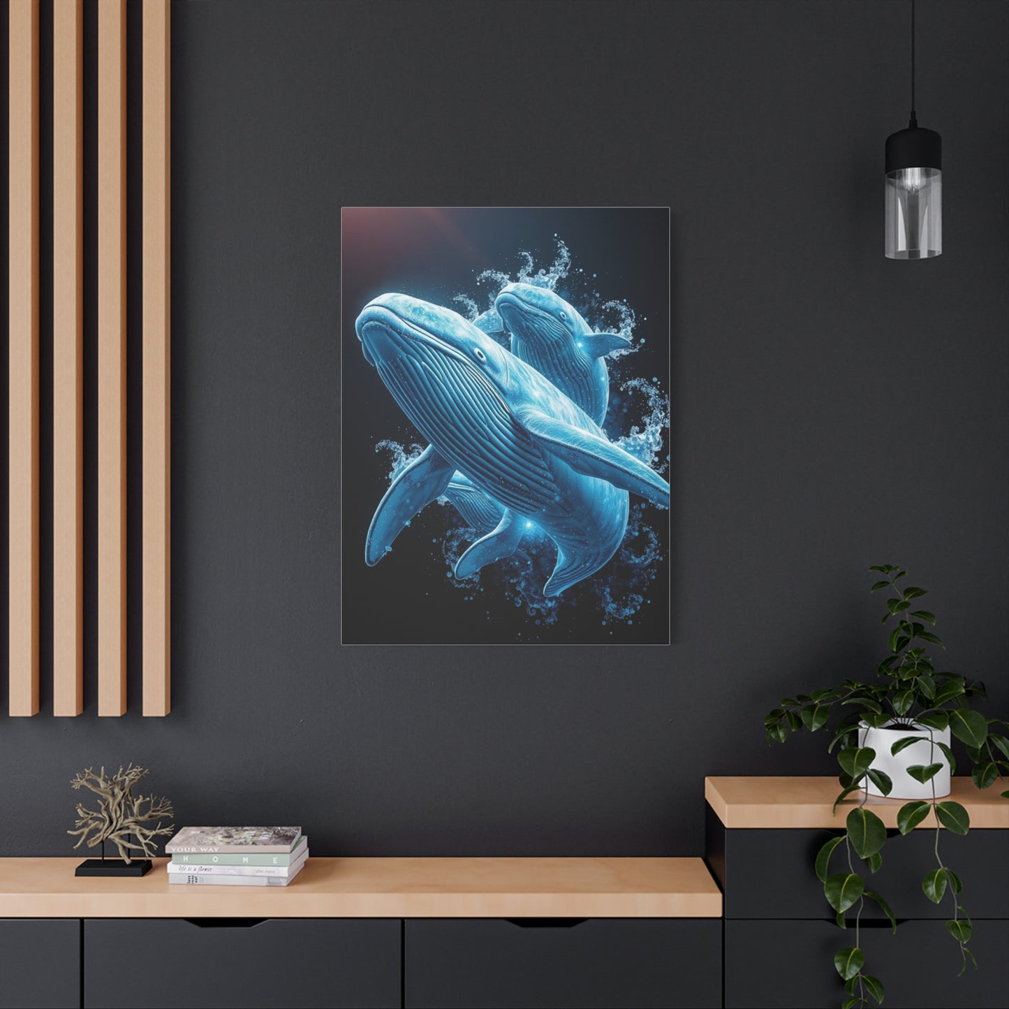 Supreme Whale Art Beautiful Collection Wall Art & Canvas Print