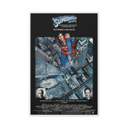 Superman "You'll Believe A Man Can Fly" Movie Poster Wall Art & Canvas Print