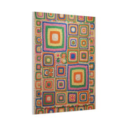 Joyful Granny-Square Patchwork Wall Art & Canvas Print