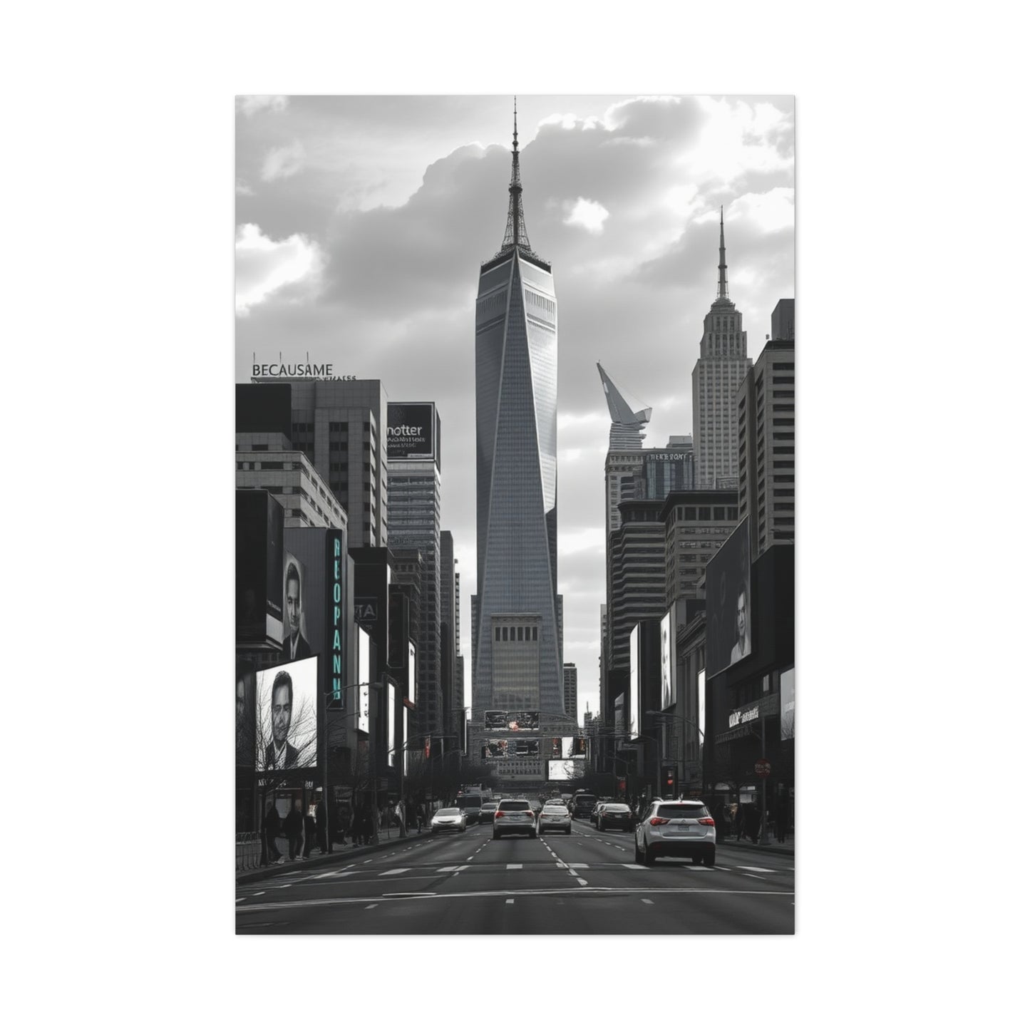 Supreme Black & White Cityscapes Art Beautiful Collection Wall Art & Canvas Print