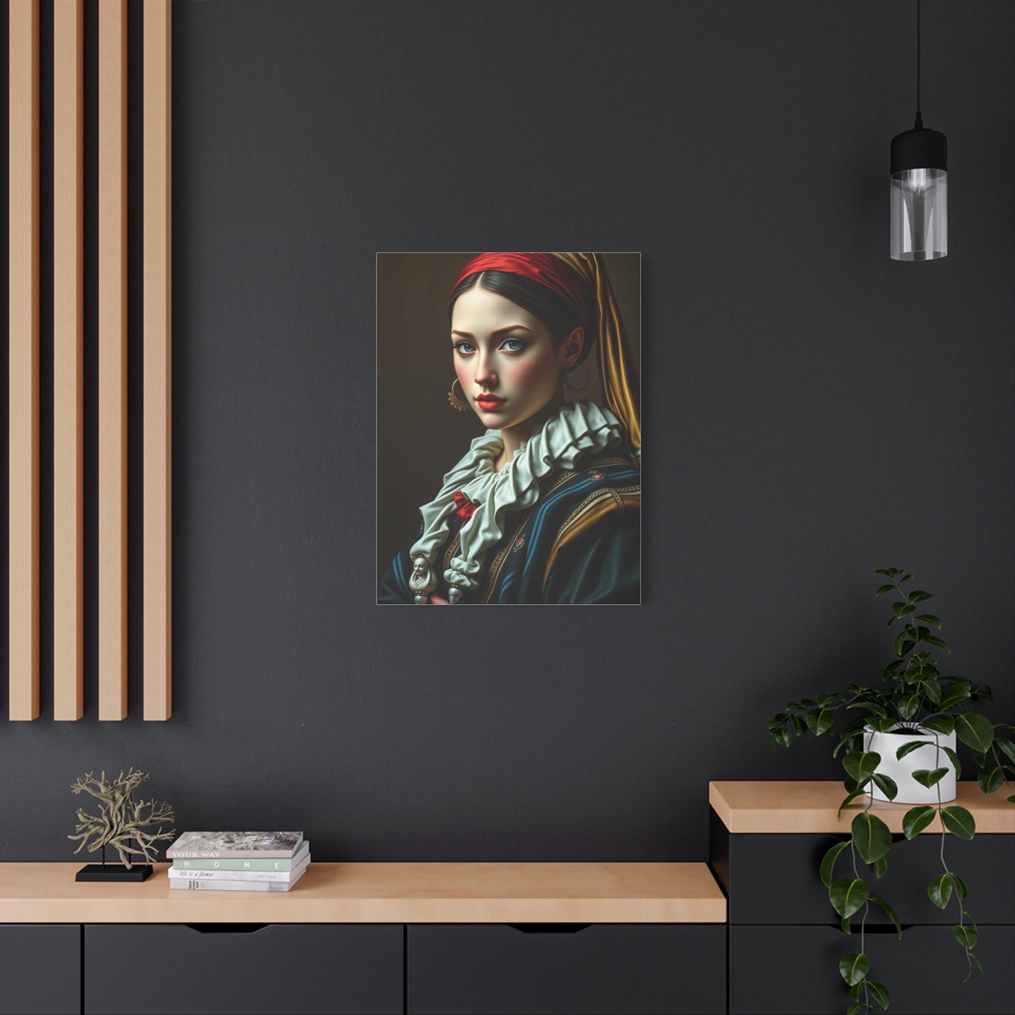 Graceful Outline Artwork Wall Art & Canvas Print