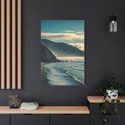 Misty Mountain Coastline Wall Art & Canvas Prints