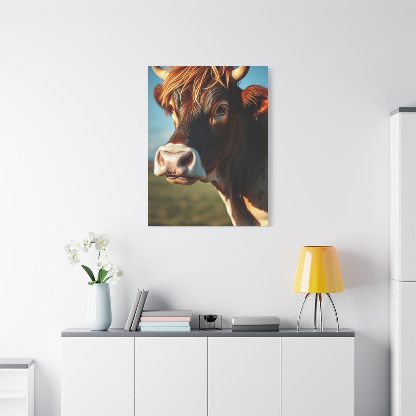 Serene Grazing Masterpiece wall art & canvas print