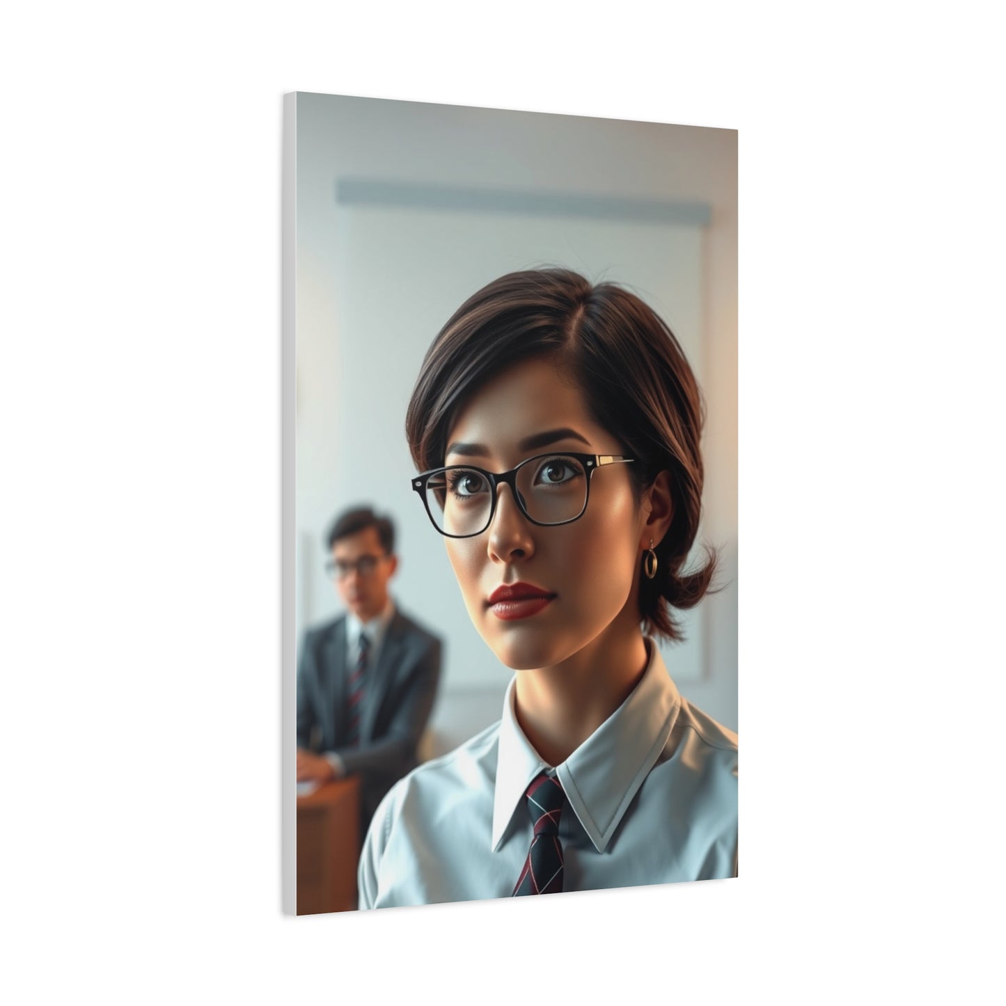 Vision The Office Character Art Art Wall Art & Canvas Print