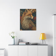 William Morris Style Ornamental Fox Wall Art & Canvas Print