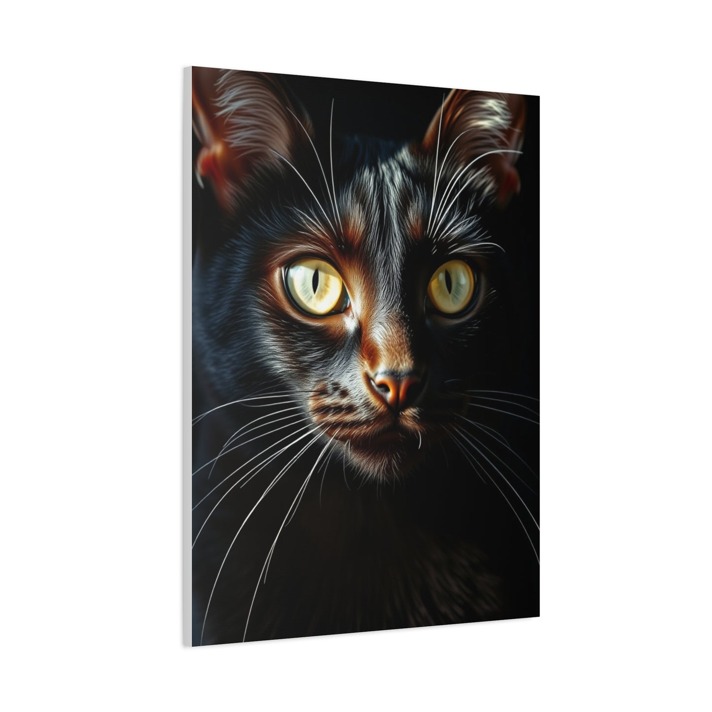 Black Cat Art Refined Canvas Wall Art & Canvas Print