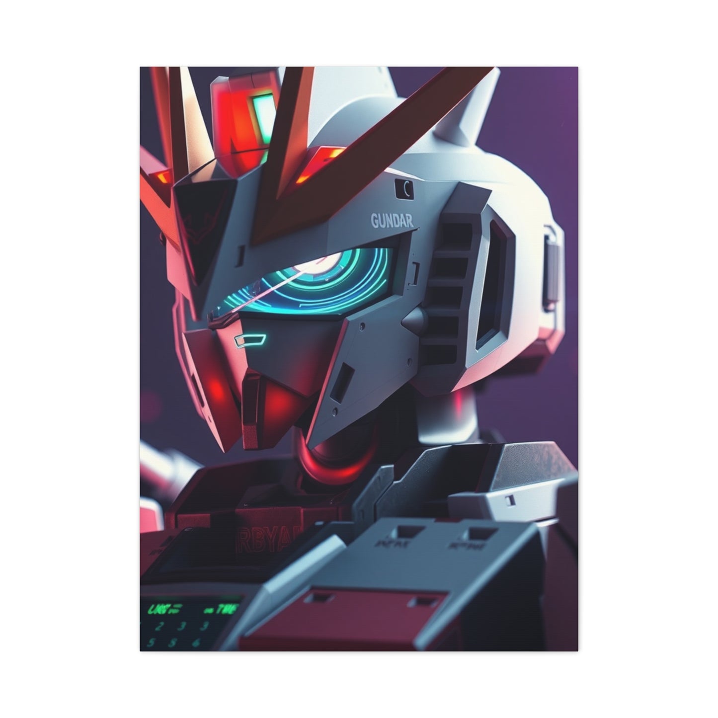 Gundam Art Supreme Canvas Wall Art & Canvas Print