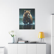 Wild Catch Grizzly Bear Wall Art & Canvas Prints