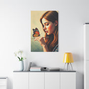 Butterfly Inspiration Portrait Wall Art & Canvas Prints