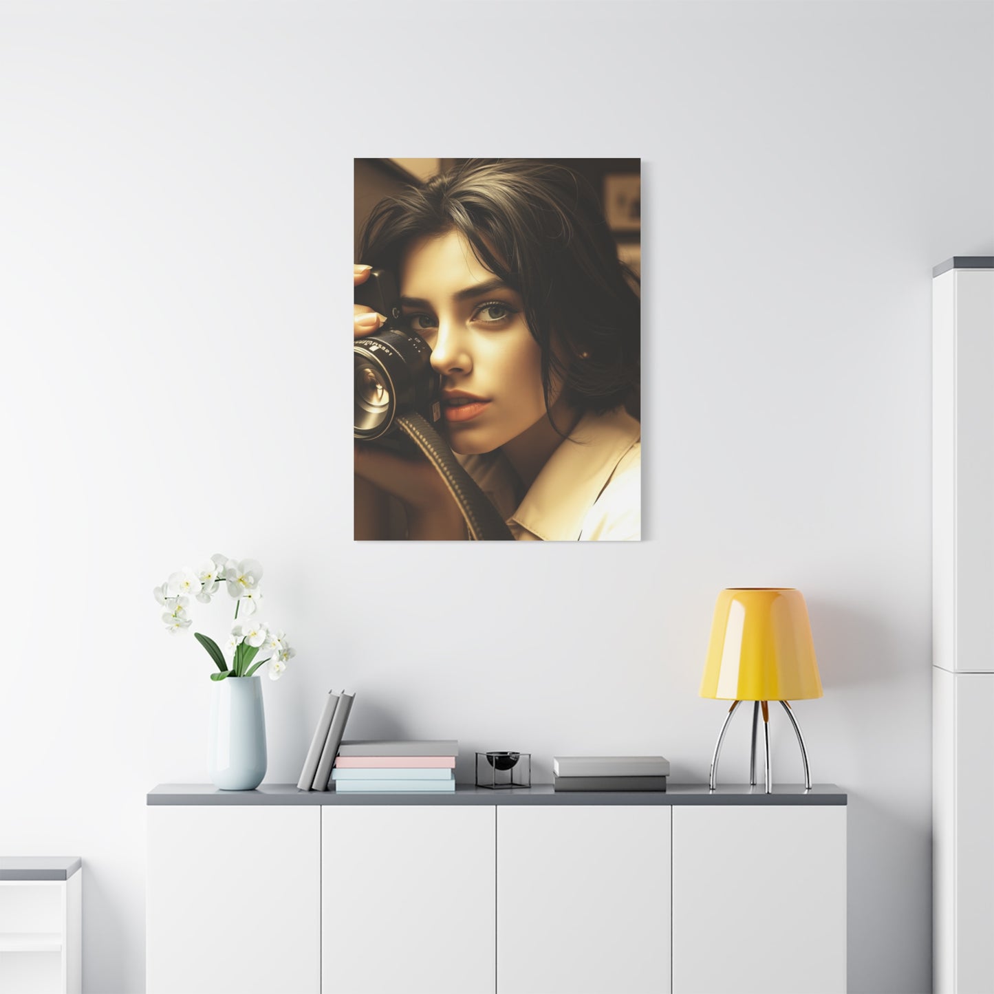 Sepia Photography Art Supreme Canvas Wall Art & Canvas Print