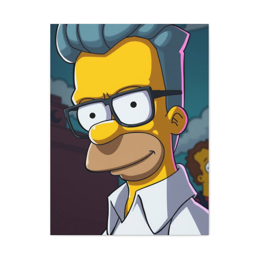 The Simpsons Art Supreme Canvas Wall Art & Canvas Print