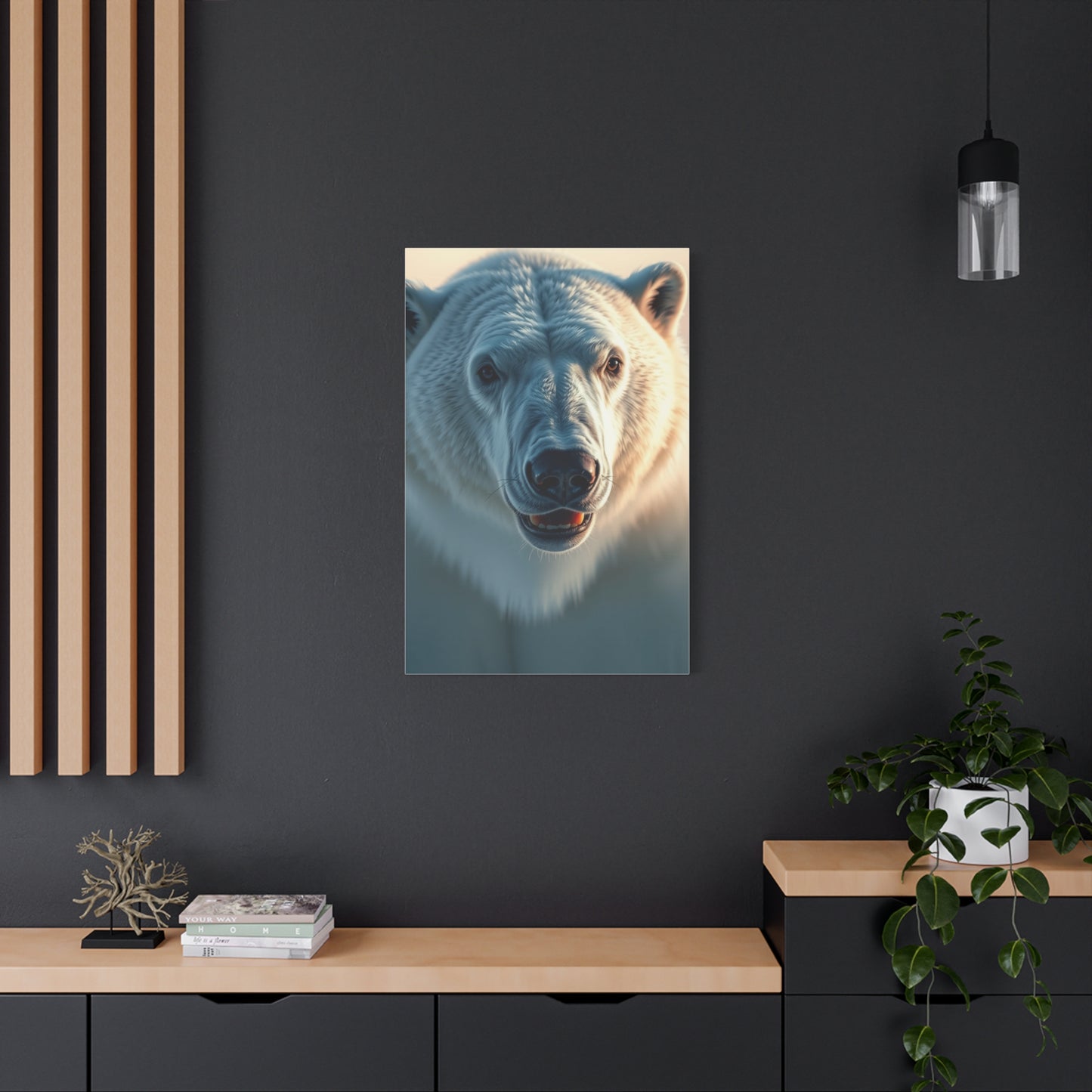 Polar Bear Art Supreme Canvas Wall Art & Canvas Print