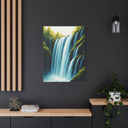 Lush Forest Waterfall Wall Art & Canvas Prints
