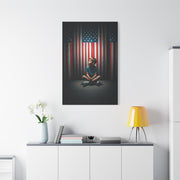 Quiet Sacrifice Beneath the Stars and Stripes Wall Art & Canvas Prints