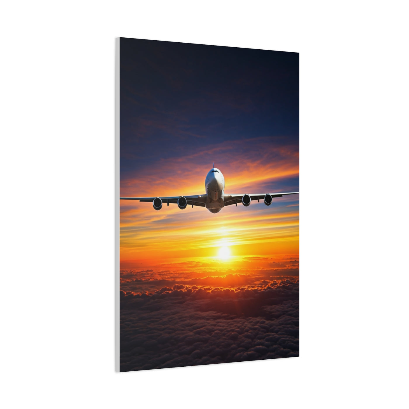 Sunset Horizon Flight Triumph Wall Art & Canvas Prints